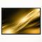 Designart - Sparkle Gold Texture Pattern - Abstract Canvas art print in Black Frame